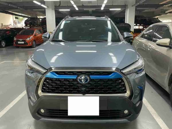 Corolla Cross Hybrid 2020 màu Xanh xám
